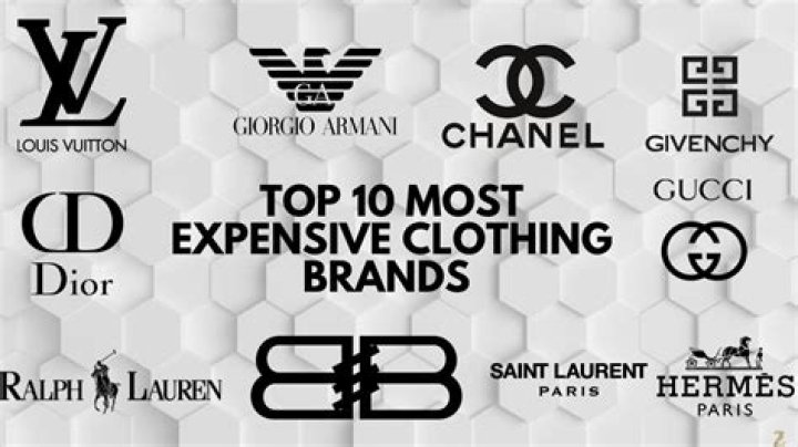10 Most Expensive Clothing Brands 2013