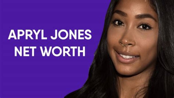 Apryl Jones Net Worth | Celebrity Net Worth