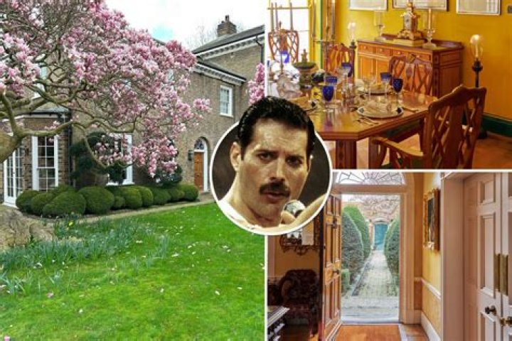 Freddie Mercury's Longtime London Home Hits Market For The First Time In Decades, Seeking $38 Million