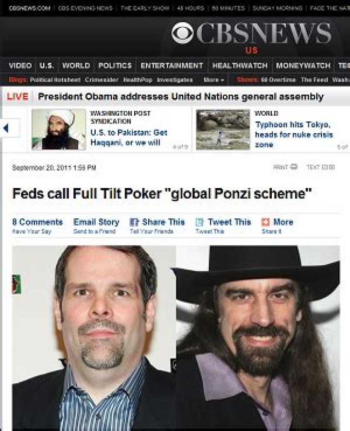 Is Full Tilt Poker a Global Ponzi Scheme?