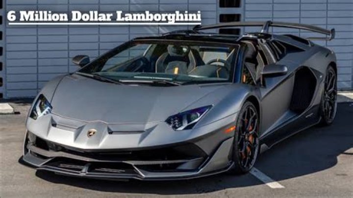 The Half A Million Dollar Lamborghini Superveloce Roadster Is Finally Here