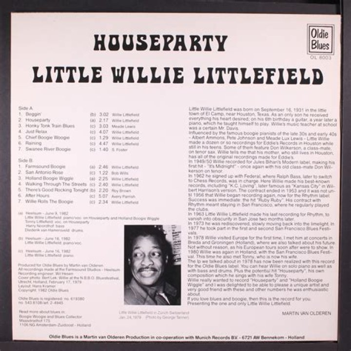 Little Willie Littlefield Net Worth