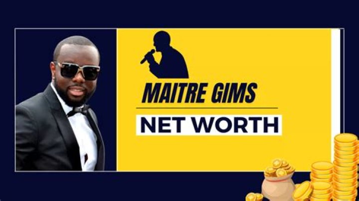 Maitre Gims Net Worth | Celebrity Net Worth