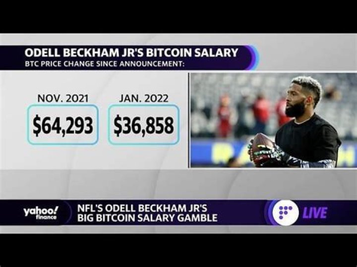 Odell Beckham Jr.'s Bitcoin Contract Looks Rough, But Don't Feel Too Bad For Him