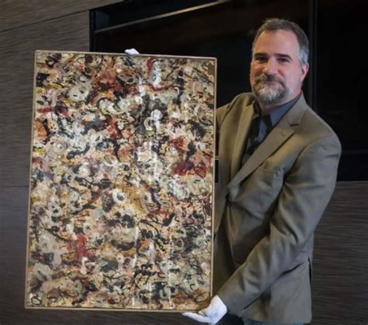 A Painting Found In An Arizona Garage Might Be A $10M Jackson Pollock