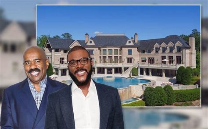 Steve Harvey Pays $15M For Tyler Perry's Former Mansion In Atlanta
